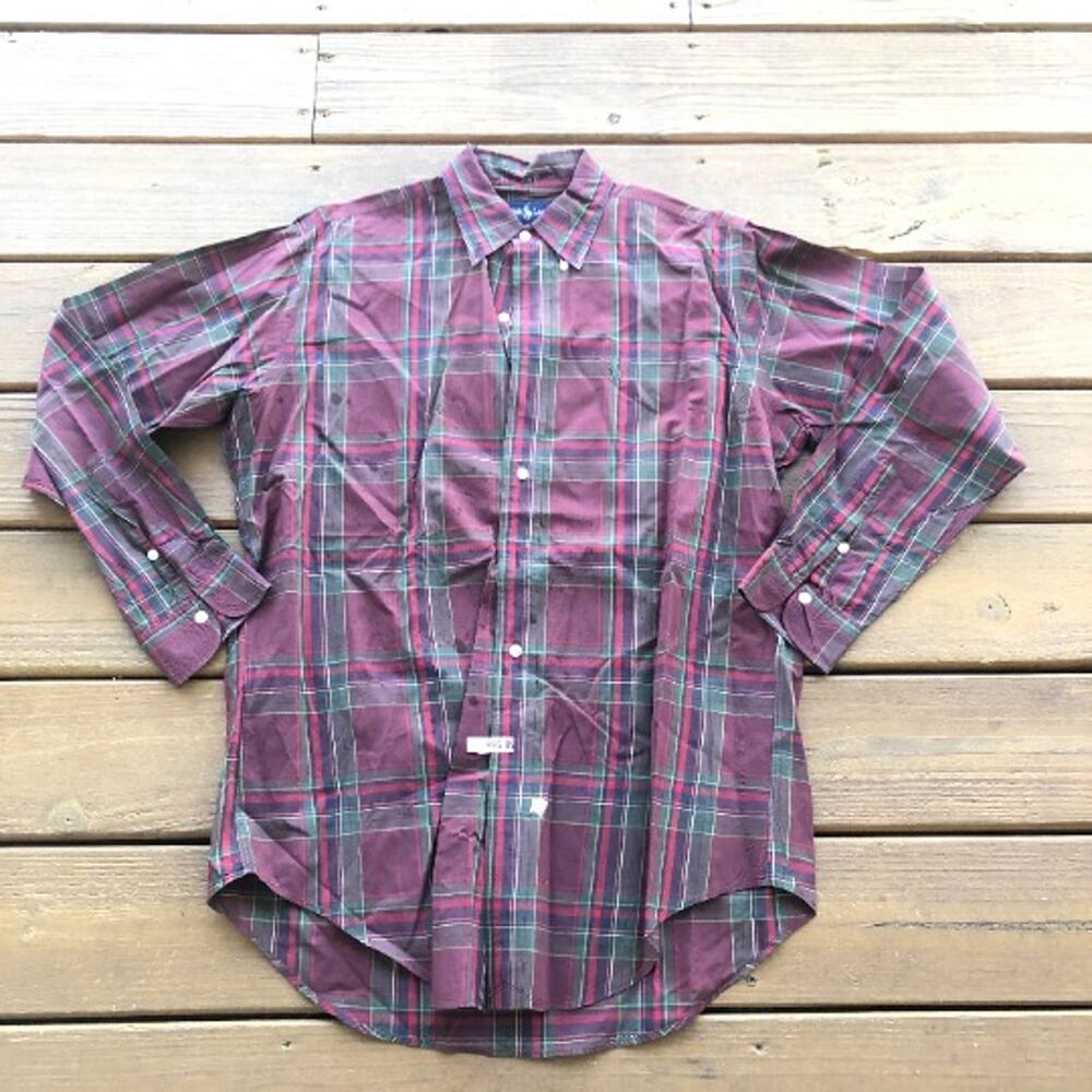 Men's Classic Ralph Lauren Fitted Button-Down Shirt